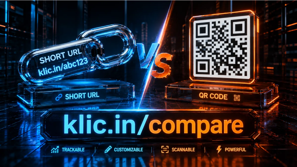URL Shorteners vs. QR Codes: Which Marketing Tool Should You Use?